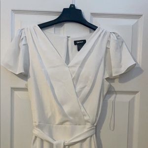 White DKNY Dress